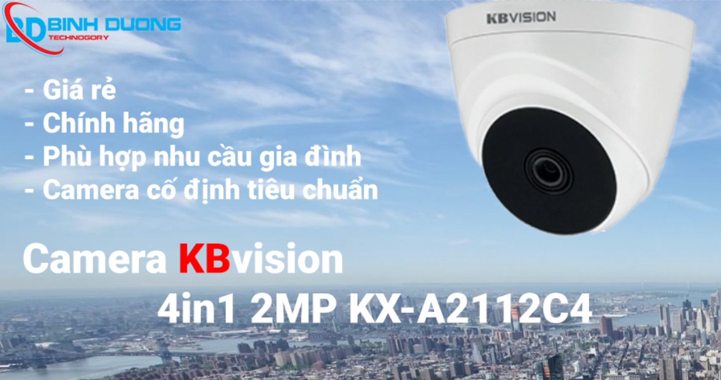 KBvision 4in1 2MP KX-A2112C4