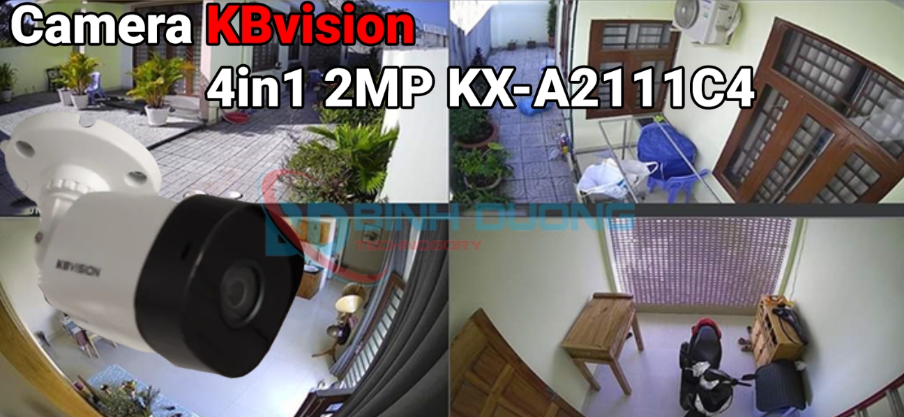 Camera của KBvision A2111C4 giá rẻ tại binhduongcamera.vn