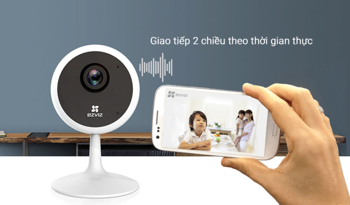  giao tiếp 2 chiều EZVIZ