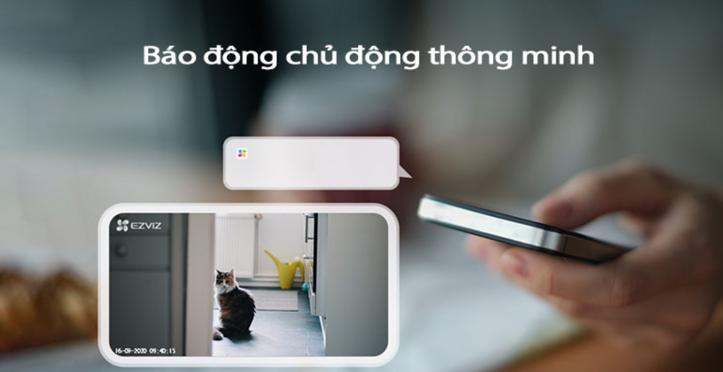 thông báo an ninh đến từ EZVIZ