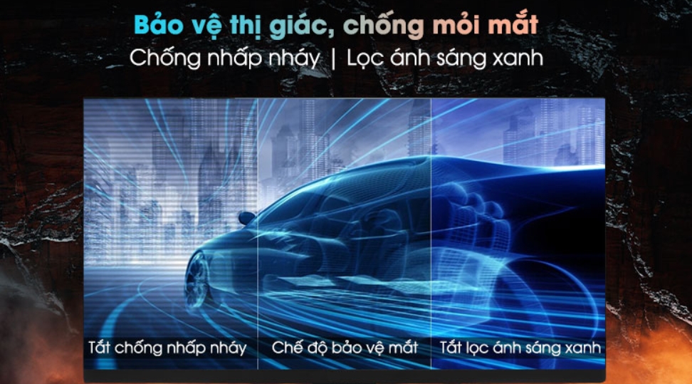 Lọc ánh sáng xanh trên VA1903a