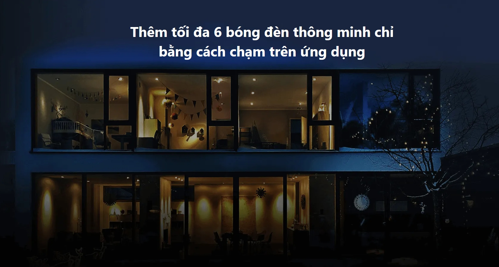 Bóng đèn động bộ nhà thông minh